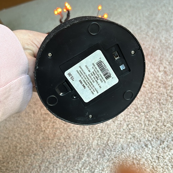 SET OF TWO BLACK HALLOWEEN TREES - Picture 3 of 3